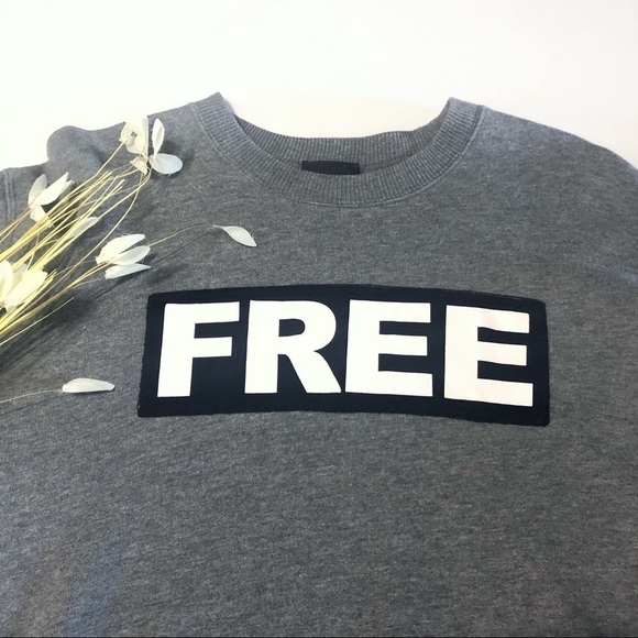 ARITZIA WILFRED FREE Logo Crew Sweatshirt - Picture 3 of 6